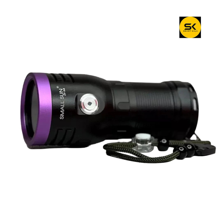 چراغ قوه یووی تشخیص رنگ ماشین برند اسمال سان مدل ZY-H4 ظرفیت 4 لامپ