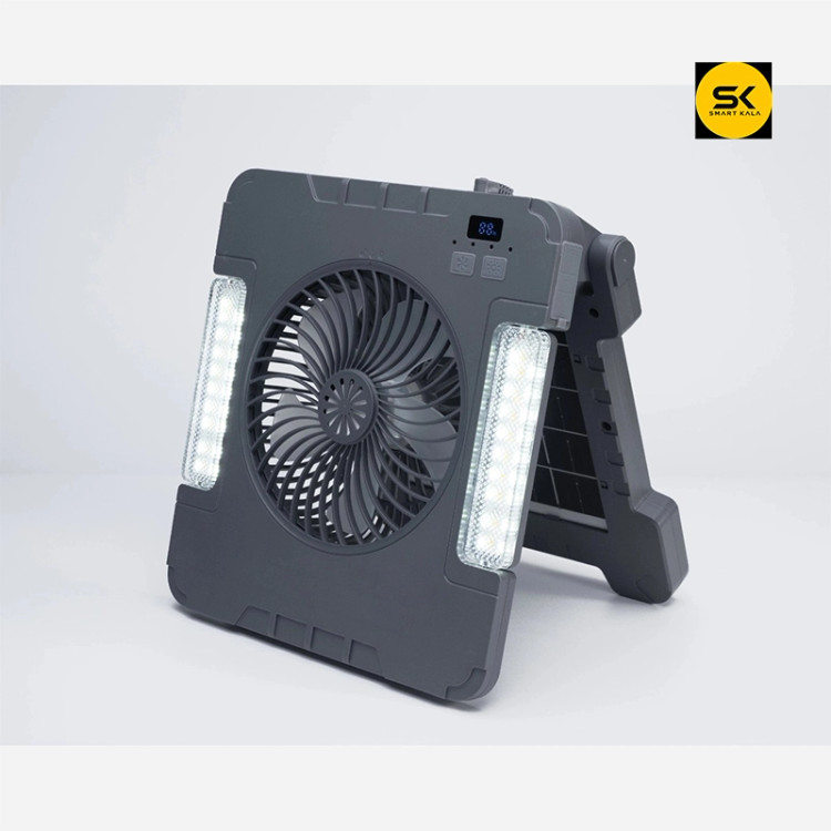 پنکه شارژی خورشیدی برند UXI مدل BL-G450